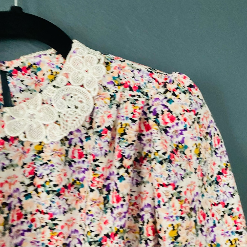 Breli originals little house prairie dress size 6 floral patterned - Picture 8 of 15